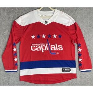 Fanatics Breakaway Jersey Washington Capitals Mens XL 52 Red White Blue 19' NWOT